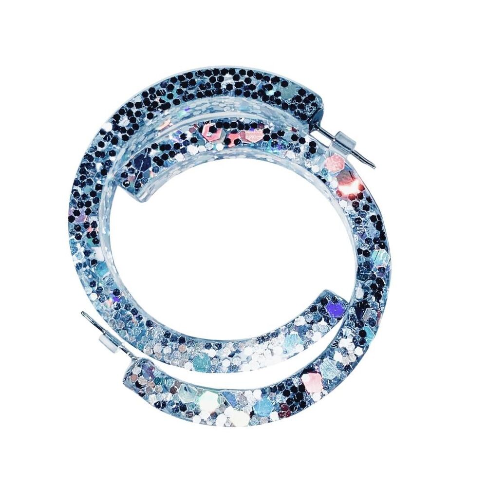 Silver Hoop Earrings